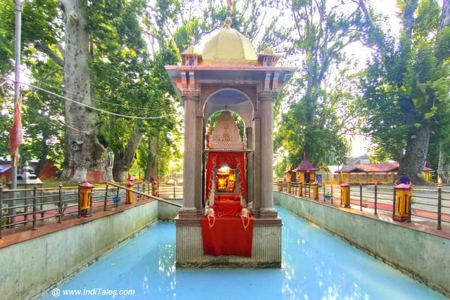 Kheer Bhawani Devi at Tulmul Ganderbal in Kashmir