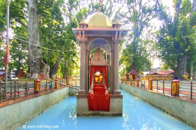 Kheer Bhawani Devi at Tulmul Ganderbal in Kashmir